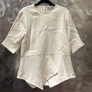 Lela Rose Cream Top - No Size (Fits like M/L)